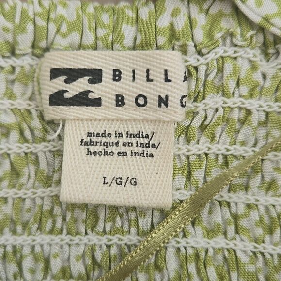 Billabong Retro Wave Halter Fliral Crop Top NWOT - Picture 7 of 7